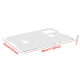 Maxbell Fish Tank Lid Cover DIY for Center Braceless Aquariums Anti Jumping Tank Lid 280x150x4mm