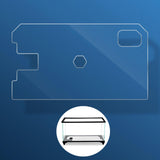 Maxbell Fish Tank Lid Cover DIY for Center Braceless Aquariums Anti Jumping Tank Lid 280x150x4mm