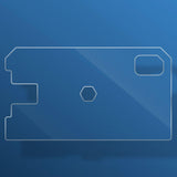 Maxbell Fish Tank Lid Cover DIY for Center Braceless Aquariums Anti Jumping Tank Lid 280x150x4mm