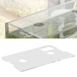 Maxbell Fish Tank Lid Cover DIY for Center Braceless Aquariums Anti Jumping Tank Lid 280x150x4mm