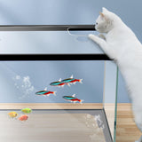 Maxbell Fish Tank Lid Cover DIY for Center Braceless Aquariums Anti Jumping Tank Lid 370x200x4mm