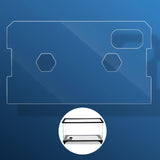 Maxbell Fish Tank Lid Cover DIY for Center Braceless Aquariums Anti Jumping Tank Lid 400x230x4mm