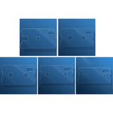 Maxbell Fish Tank Lid Cover DIY for Center Braceless Aquariums Anti Jumping Tank Lid 480x250x4mm