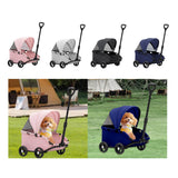 Maxbell Pet Stroller Portable Lightweight Pet Trolley for Puppy Kitten Small