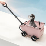 Maxbell Pet Stroller Portable Lightweight Pet Trolley for Puppy Kitten Small