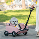 Maxbell Pet Stroller Portable Lightweight Pet Trolley for Puppy Kitten Small