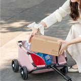 Maxbell Pet Stroller Portable Lightweight Pet Trolley for Puppy Kitten Small