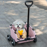 Maxbell Pet Stroller Portable Lightweight Pet Trolley for Puppy Kitten Small
