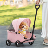 Maxbell Pet Stroller Portable Lightweight Pet Trolley for Puppy Kitten Small