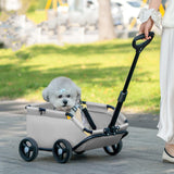 Maxbell Pet Stroller Portable Lightweight Pet Trolley for Puppy Kitten Small