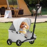 Maxbell Pet Stroller Portable Lightweight Pet Trolley for Puppy Kitten Small