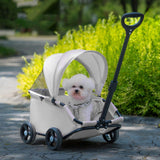 Maxbell Pet Stroller Portable Lightweight Pet Trolley for Puppy Kitten Small