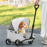 Maxbell Pet Stroller Portable Lightweight Pet Trolley for Puppy Kitten Small