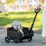 Maxbell Pet Stroller Portable Lightweight Pet Trolley for Puppy Kitten Small