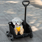 Maxbell Pet Stroller Portable Lightweight Pet Trolley for Puppy Kitten Small
