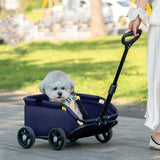 Maxbell Pet Stroller Portable Lightweight Pet Trolley for Puppy Kitten Small