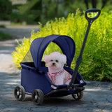 Maxbell Pet Stroller Portable Lightweight Pet Trolley for Puppy Kitten Small