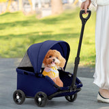Maxbell Pet Stroller Portable Lightweight Pet Trolley for Puppy Kitten Small