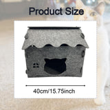 Maxbell Pet Cat Nest House Snooze Cozy Cat Hideaway for Chihuahua Pomeranian Hamster
