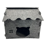 Maxbell Pet Cat Nest House Snooze Cozy Cat Hideaway for Chihuahua Pomeranian Hamster