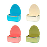 Maxbell Rabbit Feeder for Cage Stable Feeding Basin for Chinchilla Ferret Guinea Pig