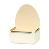 Maxbell Rabbit Feeder for Cage Stable Feeding Basin for Chinchilla Ferret Guinea Pig