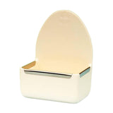 Maxbell Rabbit Feeder for Cage Stable Feeding Basin for Chinchilla Ferret Guinea Pig