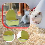 Maxbell Rabbit Feeder for Cage Stable Feeding Basin for Chinchilla Ferret Guinea Pig