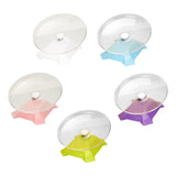 Maxbell Silent Hamster Wheel Sports Hedgehogs Pet Supplies Cage Accessory Roller Toy White