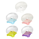 Maxbell Silent Hamster Wheel Sports Hedgehogs Pet Supplies Cage Accessory Roller Toy White