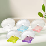 Maxbell Silent Hamster Wheel Sports Hedgehogs Pet Supplies Cage Accessory Roller Toy White