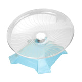 Maxbell Silent Hamster Wheel Sports Hedgehogs Pet Supplies Cage Accessory Roller Toy Blue