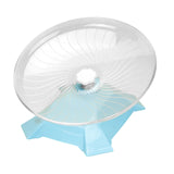 Maxbell Silent Hamster Wheel Sports Hedgehogs Pet Supplies Cage Accessory Roller Toy Blue