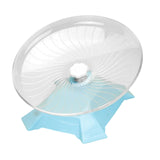 Maxbell Silent Hamster Wheel Sports Hedgehogs Pet Supplies Cage Accessory Roller Toy Blue