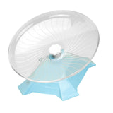 Maxbell Silent Hamster Wheel Sports Hedgehogs Pet Supplies Cage Accessory Roller Toy Blue