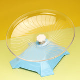 Maxbell Silent Hamster Wheel Sports Hedgehogs Pet Supplies Cage Accessory Roller Toy Blue