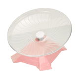 Maxbell Silent Hamster Wheel Sports Hedgehogs Pet Supplies Cage Accessory Roller Toy Pink