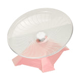 Maxbell Silent Hamster Wheel Sports Hedgehogs Pet Supplies Cage Accessory Roller Toy Pink