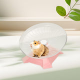 Maxbell Silent Hamster Wheel Sports Hedgehogs Pet Supplies Cage Accessory Roller Toy Pink
