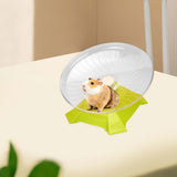 Maxbell Silent Hamster Wheel Sports Hedgehogs Pet Supplies Cage Accessory Roller Toy Green