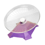 Maxbell Silent Hamster Wheel Sports Hedgehogs Pet Supplies Cage Accessory Roller Toy Violet