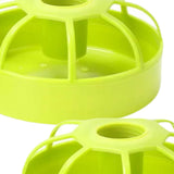 Maxbell 2 Pieces Bird Feeder Waterers Washable Easy to Use Supplies Bird Food Holder
