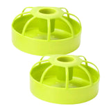 Maxbell 2 Pieces Bird Feeder Waterers Washable Easy to Use Supplies Bird Food Holder