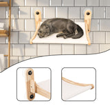 Maxbell Cat Wall Shelf Stable Cat Hammock for Wall for Climbing Indoor Cats Sleeping