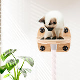 Maxbell Cat Climbing Rope 156cm Rope Jumping for Jumping Playing Scratching