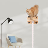 Maxbell Cat Climbing Rope 156cm Rope Jumping for Jumping Playing Scratching