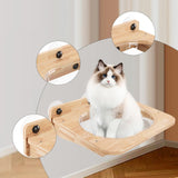 Maxbell Cat Hammock Perch Suction Cup Hanging Bed for Resting Exercising Overlooking