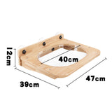 Maxbell Cat Hammock Perch Suction Cup Hanging Bed for Resting Exercising Overlooking