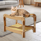 Maxbell Scratcher Bed Condo Prevents Furniture Damage Double Bunk Scratching Mat