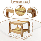 Maxbell Scratcher Bed Condo Prevents Furniture Damage Double Bunk Scratching Mat